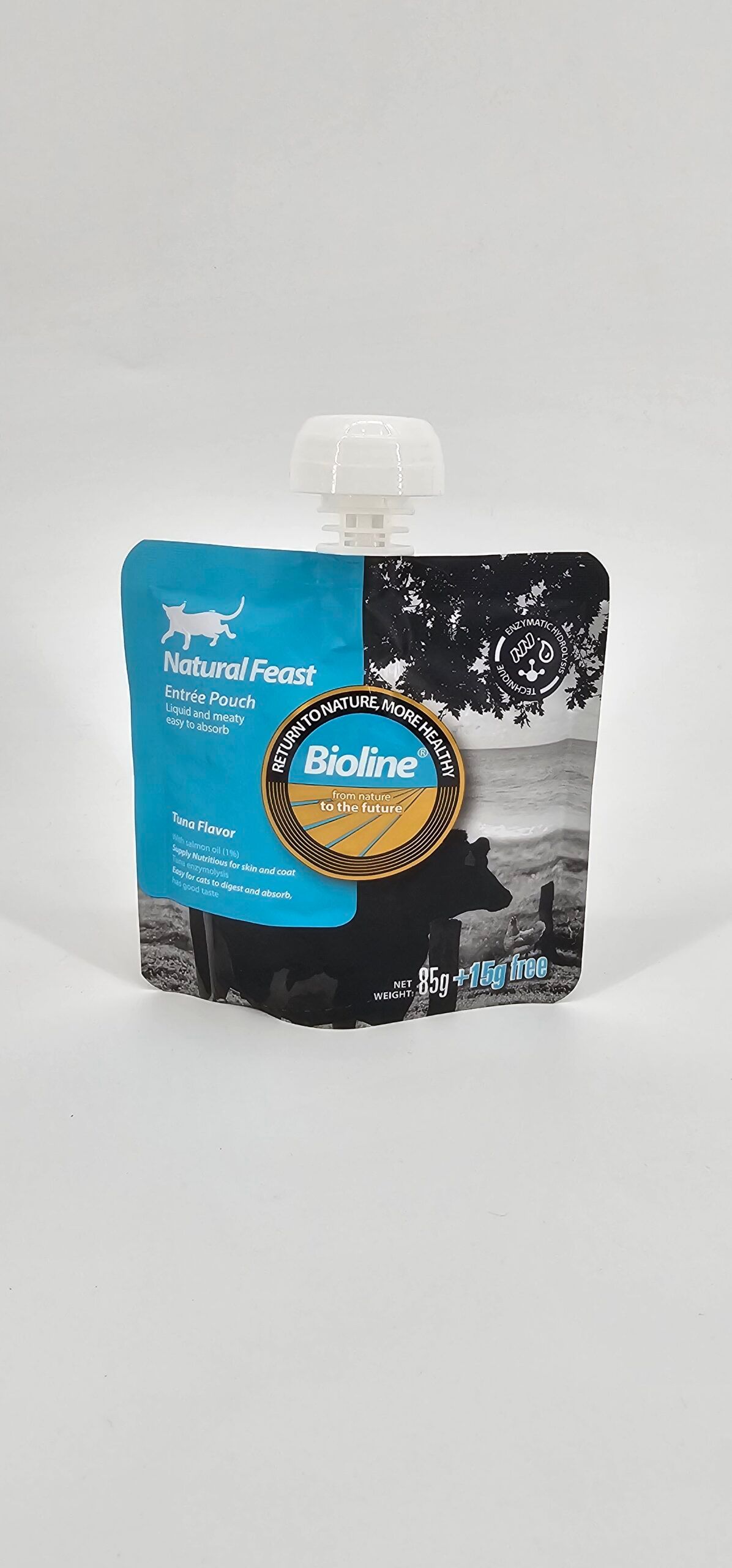 BIOLINE NATURAL FEAST GATOS 0SABOR ATUN 100 GR