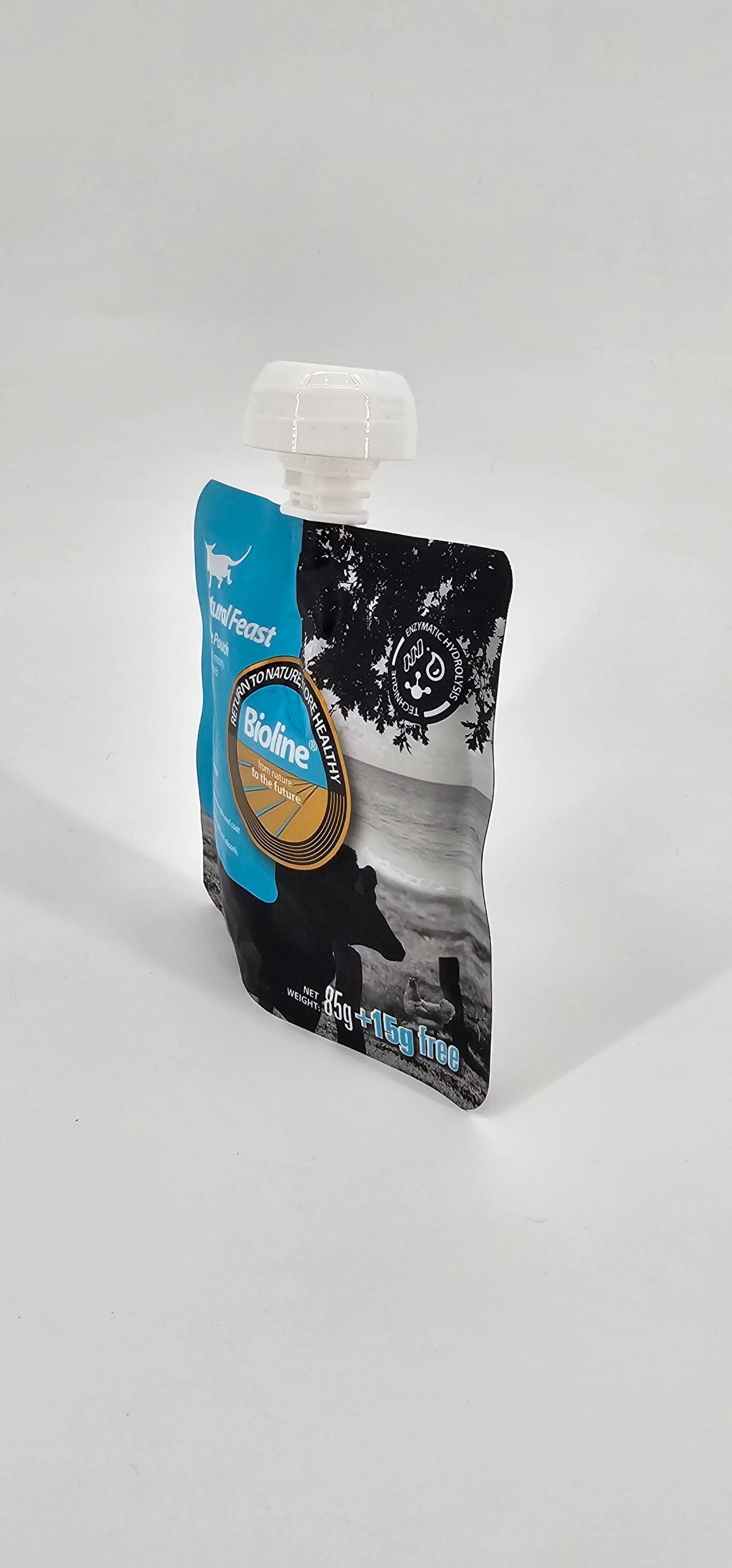 BIOLINE NATURAL FEAST GATOS SABOR ATUN 100 GR - Imagen 2