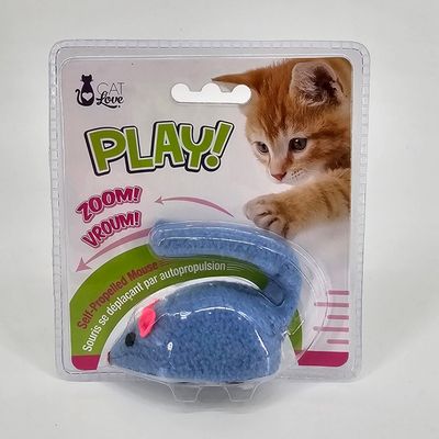 CAT LOVE PLAY RATON AZUL A TRACCION