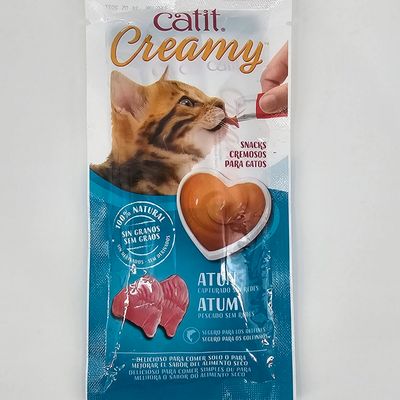 CATIT CREAMY GATO ATUN X 4 (U)