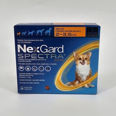 NEXGARD SPECTRA 2 - 3.5 KG X 1 (CPR)