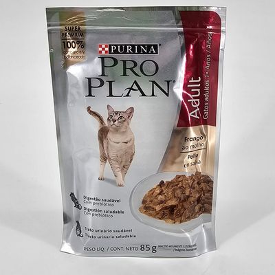 PRO PLAN GATO POUCH ADULTO POLLO EN SALSA 85 GR