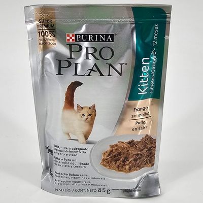 PRO PLAN KITTEN POLLO EN SALSA 85 GR