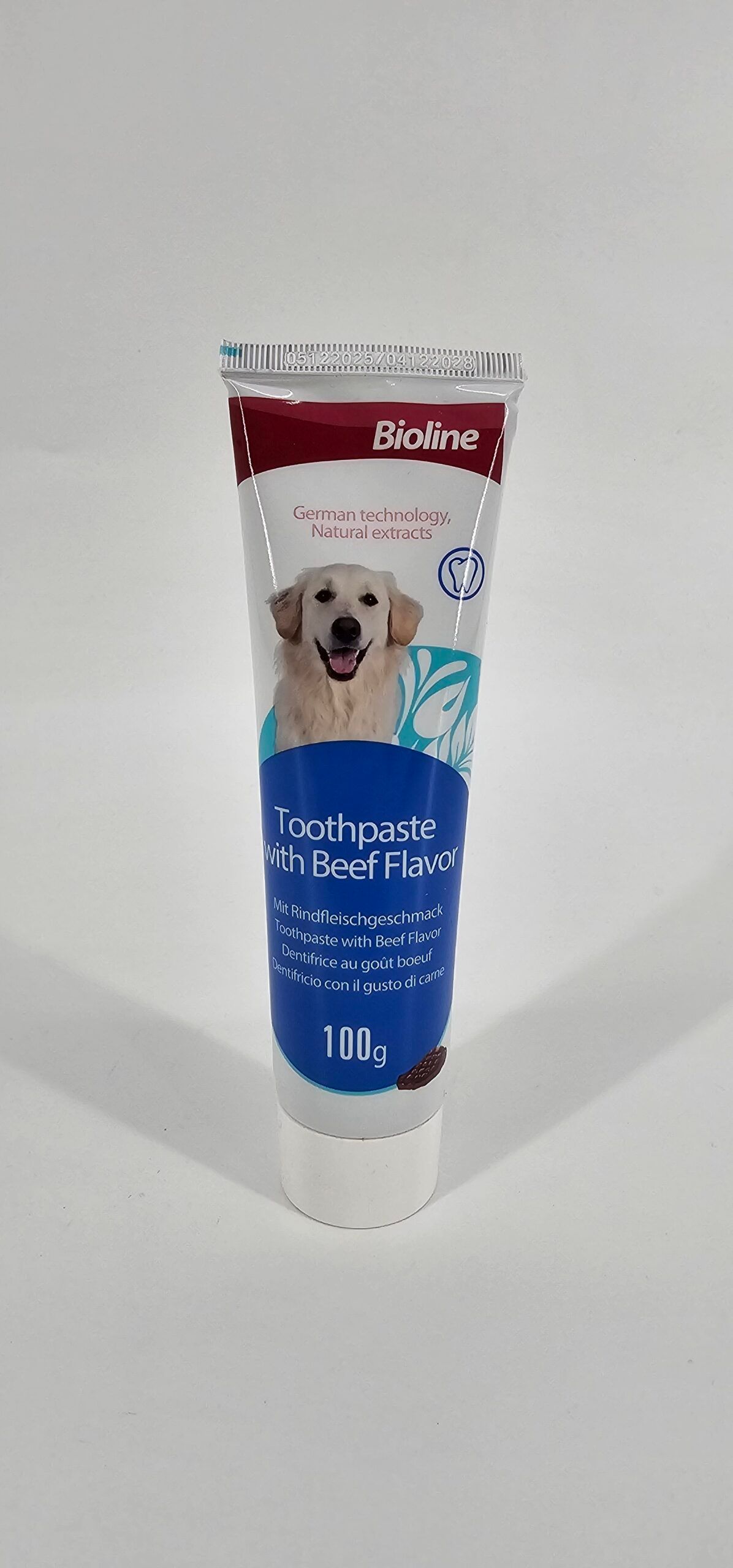BIOLINE DENTAL PERRO PASTA SABOR CARNE 100 GR