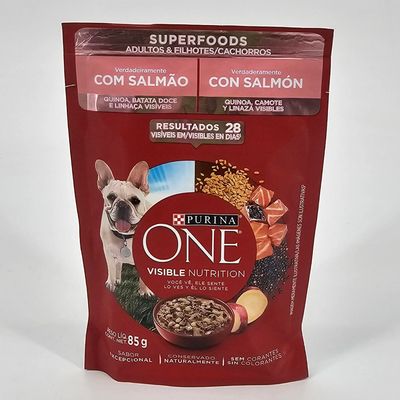 PURINA ONE PERRO VISIBLE NUTRITION SUPERFOODS SALMON 85 GR