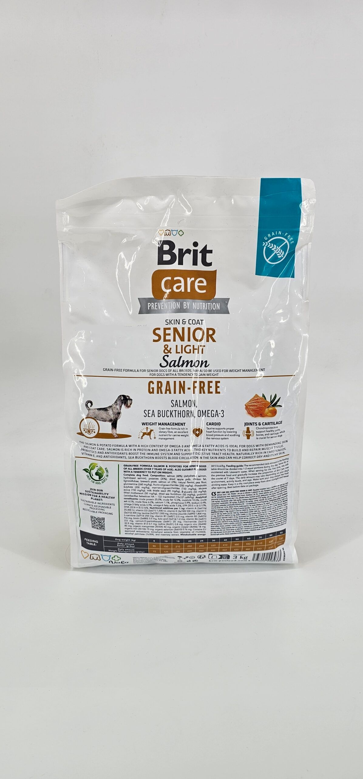 BRIT CARE PERRO SENIOR & LIGHT SALMON GRAIN-FREE 3 KG - Imagen 2