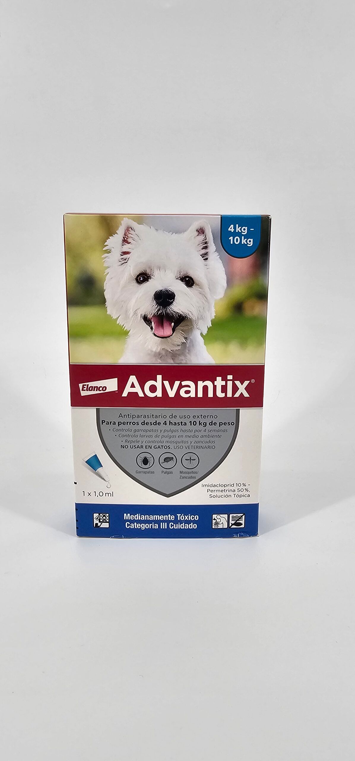 ADVANTIX PIPETA PERRO 4 - 10 KG