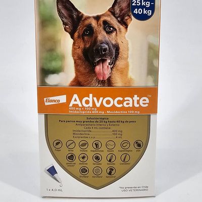 ADVOCATE PIPETA PERRO 25 - 40 KG