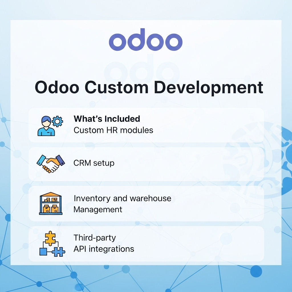 Odoo Custom Development