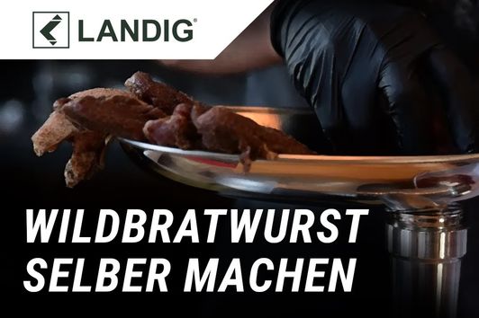 Wildbratwurst selber machen - so einfach geht´s!