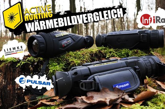 Pulsar Helion 2 XP50, Liemke Keiler 36 Pro 2022 und Infiray Zoom ZH38 im Vergleich