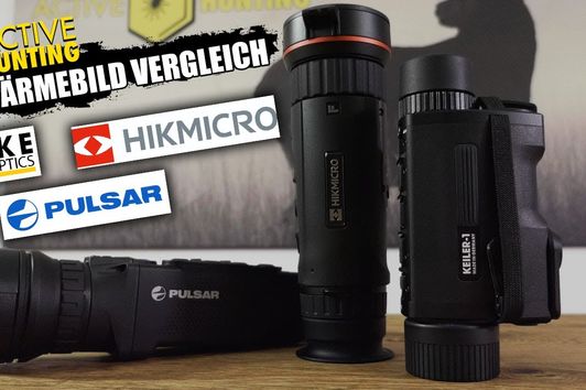 Wärmebildgeräte - Pulsar Helion 2 XP50 Pro, Liemke Keiler 1 und Hikmicro Falcon FQ50 im Vergleich