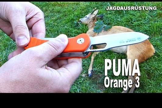 JAGDAUSRÜSTUNG // Jagdtaschenmesser PUMA IP ORANGE 3