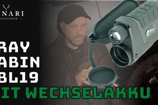 Iray CABIN CBL19 Wärmebildkamera mit Wechselakku für die Jagd | Kurz vorgestellt | CAL19 | CAB19