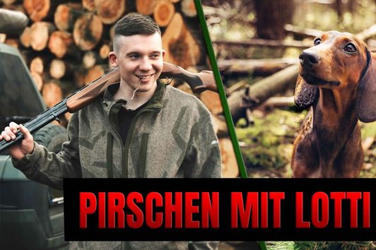 Pirschen mit Jagdhund Lotti / Vorbereitung auf die Bockjagd | Niklas on fire