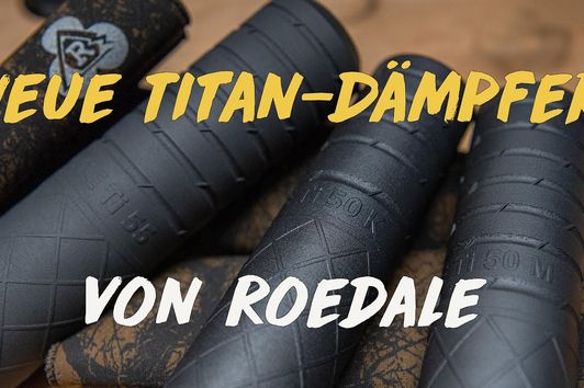 Neue Titan-Schalldämpfer von Roedale