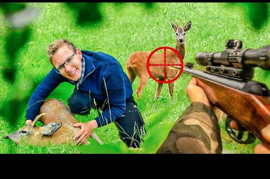 Ich gehe Jagen in Deutschland😱Rehbock erlegt!!! 🦌