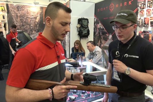 IWA OutdoorClassics 2018  – SIGHTMARK Schussprüfer Laserpatrone