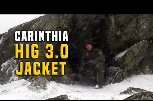 NEW Carinthia HIG 3.0 Cold Weather Jacket Review GERMAN + (ENGLISH SUBTITLES)