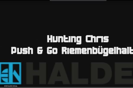 Push & Go Riemenbügelhalter // HuntingChris feat Halder KG