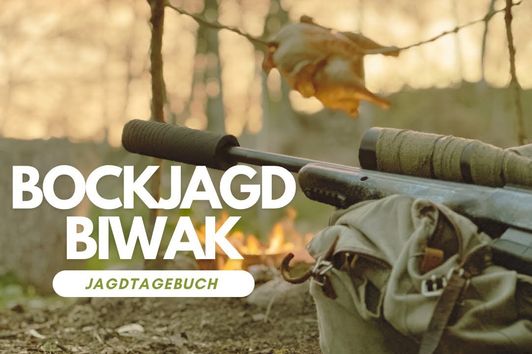 Bockjagd in der Lüneburger Heide - Jägerbiwak