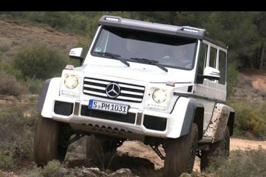 Mercedes G 500 4x4² - Erster Fahrbericht