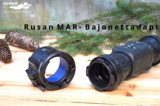 Rusan MAR-Bayonett-Adapter - für maximale Wiederholgenauigkeit