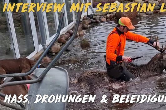 Interview mit Schweißhundführer Sebastian Lerch - Haß, Drohungen & Beleidigungen