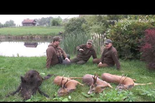 2 Rehböcke erlegt - ein perfekter Jagdtag! 2 roebucks downed - a perfekt hunting day!