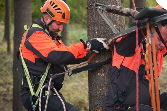 Die Höhenrettung beim Klettersitzeinsatz