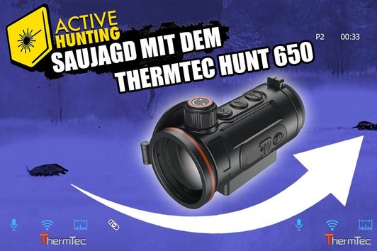 Saujagd mit dem Thermtec Hunt 650 – Sauen ohne Ende