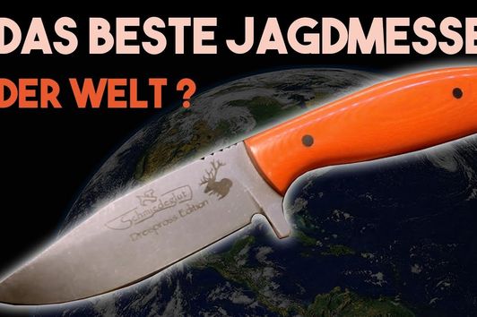 Jagdmesser bauen mit Dreispross : YouTube Star zu Gast beim Messermacher