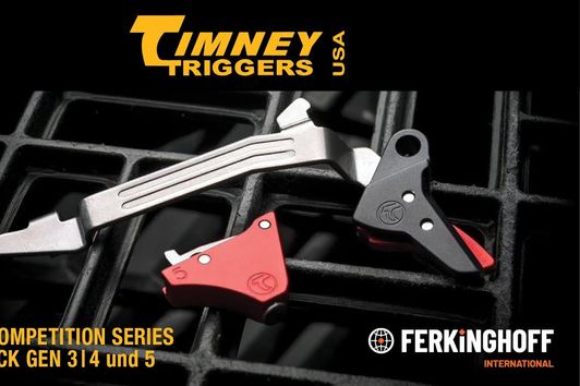 Timney Trigger GLOCK GEN 3|4 - Workshop - Drop-In-Matchabzug für Glock-Pistolen - Deutsch