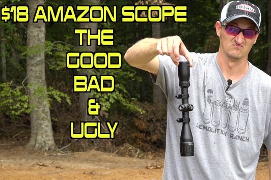 HOW GOOD IS AN $18 AMAZON SCOPE? - THE GOOD, BAD, AND UGLY!