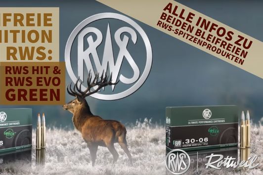 Warum bleifreie Munition? Wir zeigen euch die Unterschiede zwischen RWS HIT und RWS EVO Green!