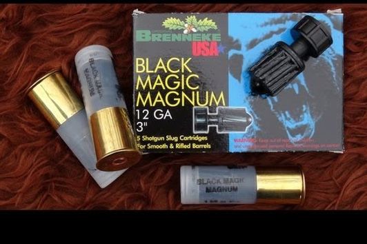 Brenneke Black Magic Magnum 12 GA Slug Test