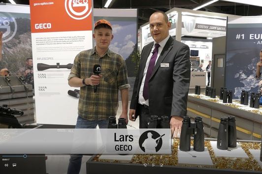 IWA OutdoorClassics 2018  – GECO - 8x56 Fernglas, Zielfernrohr 3-12x56i und 1-5x24i