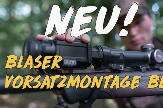 Blaser Vorsatzmontage BL43 für Liemke Merlin