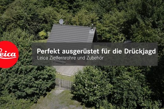 Perfekt ausgerüstet für die Drückjagd