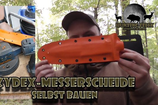 Kydex Scheide selbst fertigen ► Ein kurzes "how to"