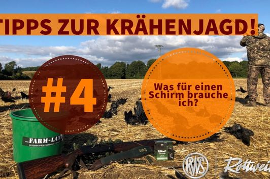 4 // Was für einen Schirm brauche ich bei der Krähenjagd?