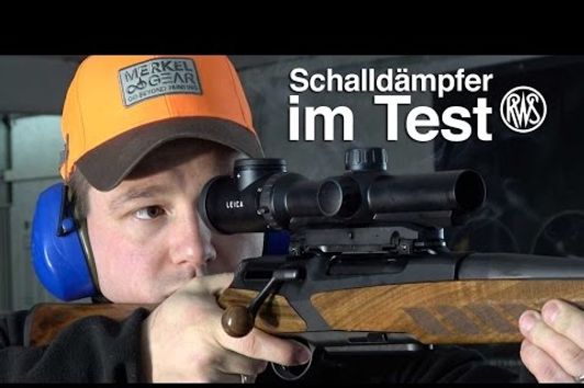 Schalldämpfer Test mit Merkel Helix - Vorbereitung Drückjagd Alljagd Reinhardswald