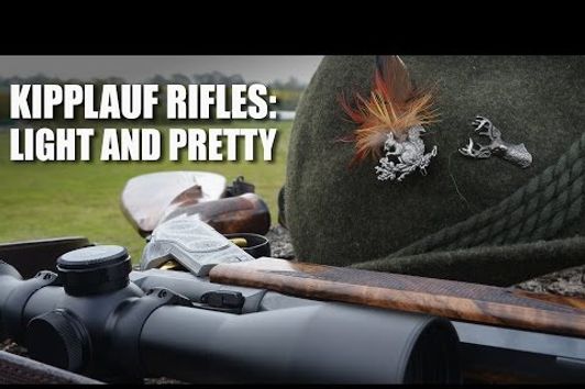 Kipplauf rifles: light and pretty