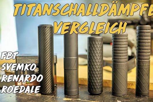 5 Titanschalldämpfer im Test