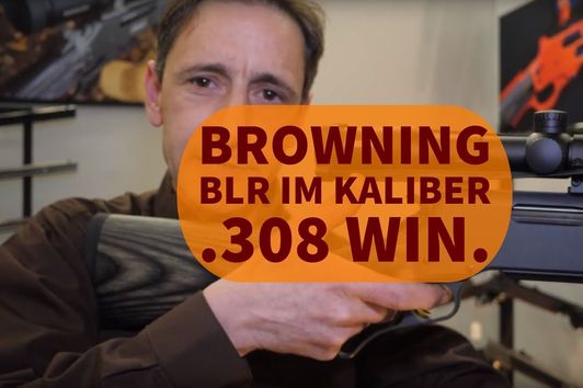 Hauck Waffenbau auf der Jagd & Hund 2018: Browning BLR im Kaliber .308 Win.