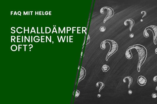 Wie oft muss man einen Schalldämpfer reinigen? - FAQ mit Helge - Frag den Büchsenmacher