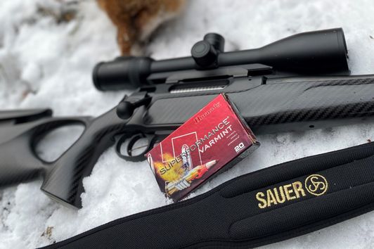 Hornady NTX in .223 Rem & SAUER 404 – bleifrei für den Winterbalg!