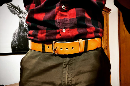 Der ultimative Ledergürtel "handmade" von Luke´s Custom Belts