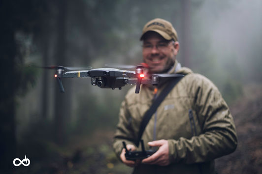 DJI Mavic Drohne  - Fliegen, wenn der Wildschaden droht
