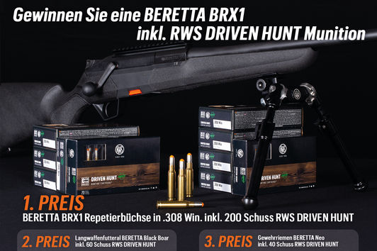 Beretta & RWS Gewinnspiel "Elevate Your Hunt"